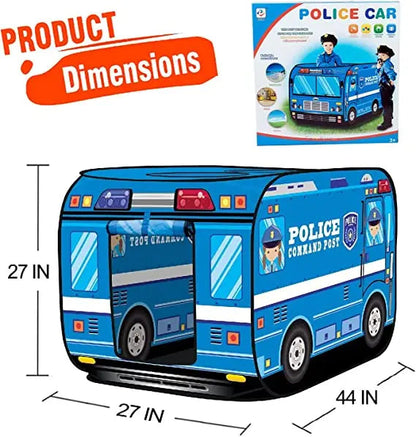 “Kids police car pretend play tent by ToysWalaPK”