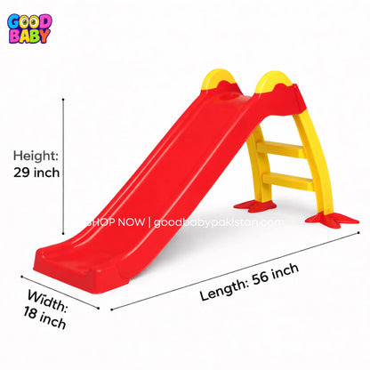 Kids slide with 2 step ladder for toddlers