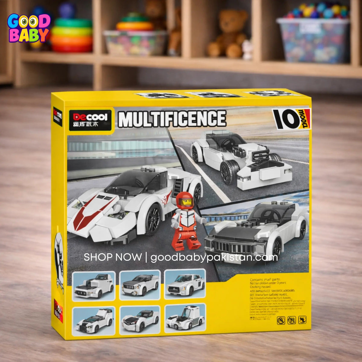 Kids super car lego style building blocks ToysWalaPK