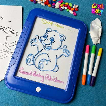Glow Art Sketch Pad with Neon Lights