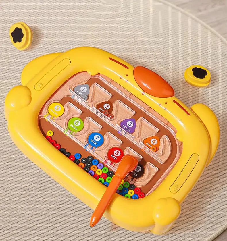 “Magnetic Bead Board for Toddlers – Shape and Pattern Learning Toy in Pakistan”
