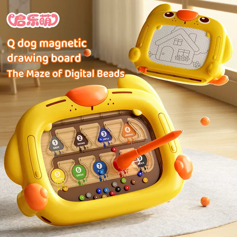 “Magnetic Dot Drawing Board for Kids – Creative Learning Toy by ToysWalaPK”