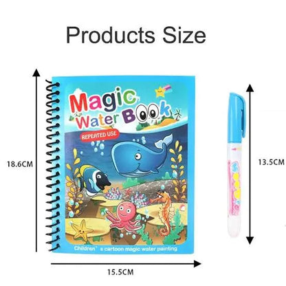 Mess-free water coloring book for toddlers in Pakistan