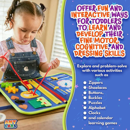 Montessori toddler busy book