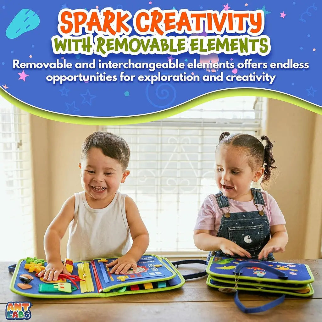 Montessori toddler busy book by ToysWalaPK