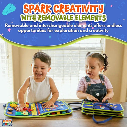 Montessori toddler busy book by ToysWalaPK