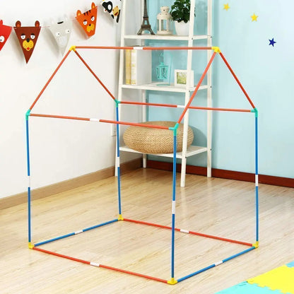 “Multicolor SKEDIZ dollhouse tent with easy setup”