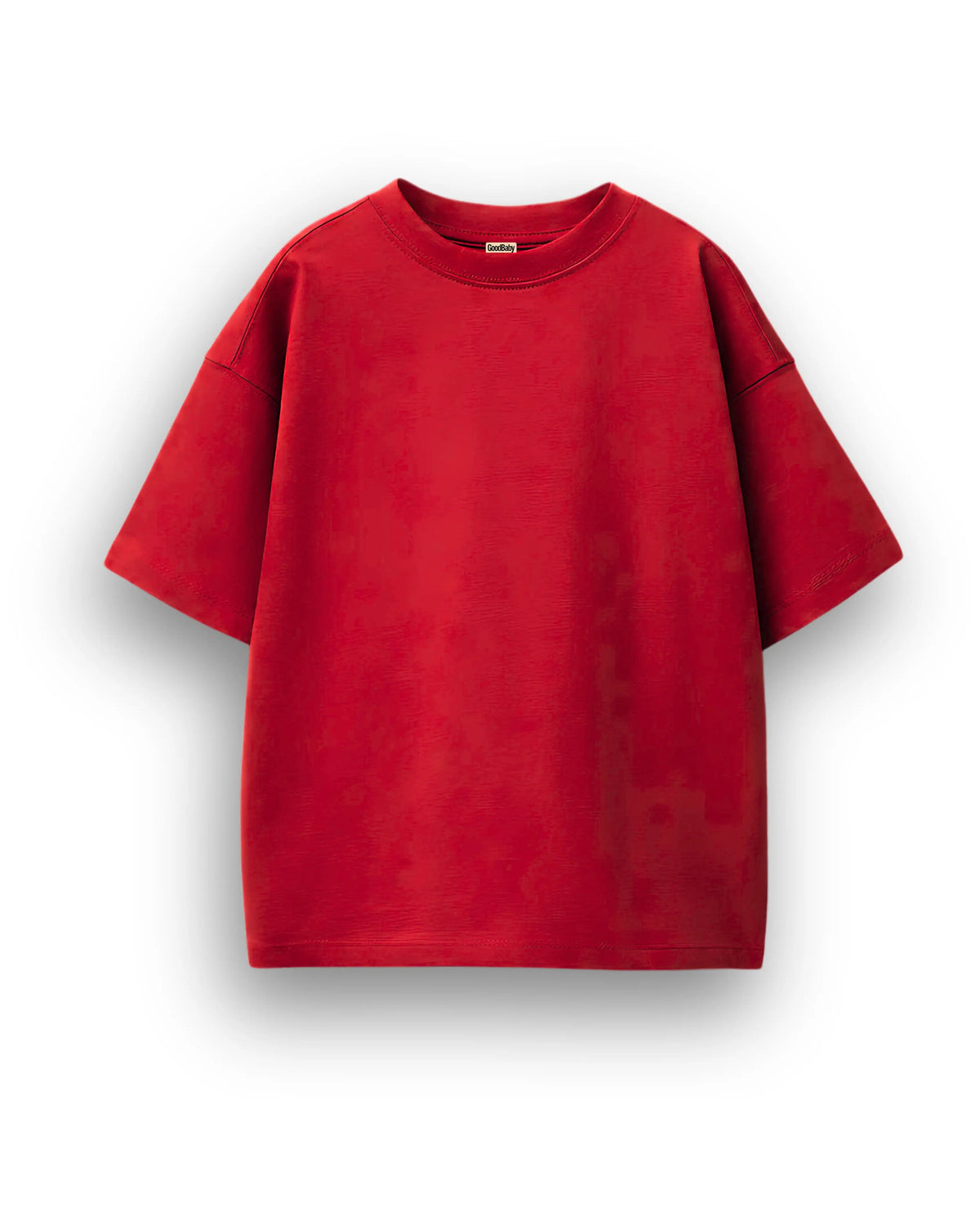 Oversized basic relaxed tee in 240 GSM cotton
