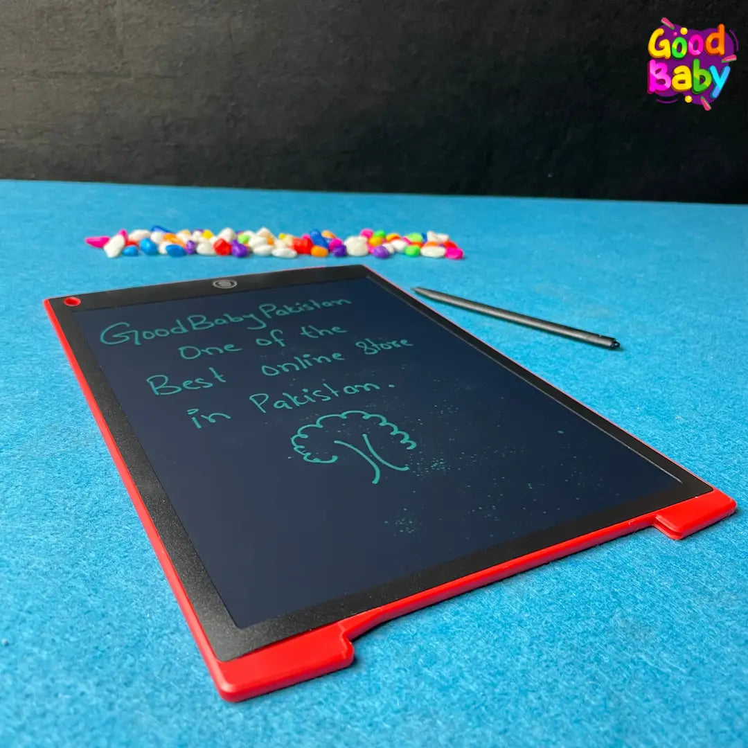Eco-friendly LCD writing pad with stylus – ToysWalaPK