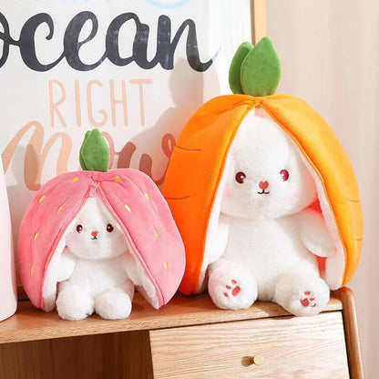 Snuggly bunny pillow for bed