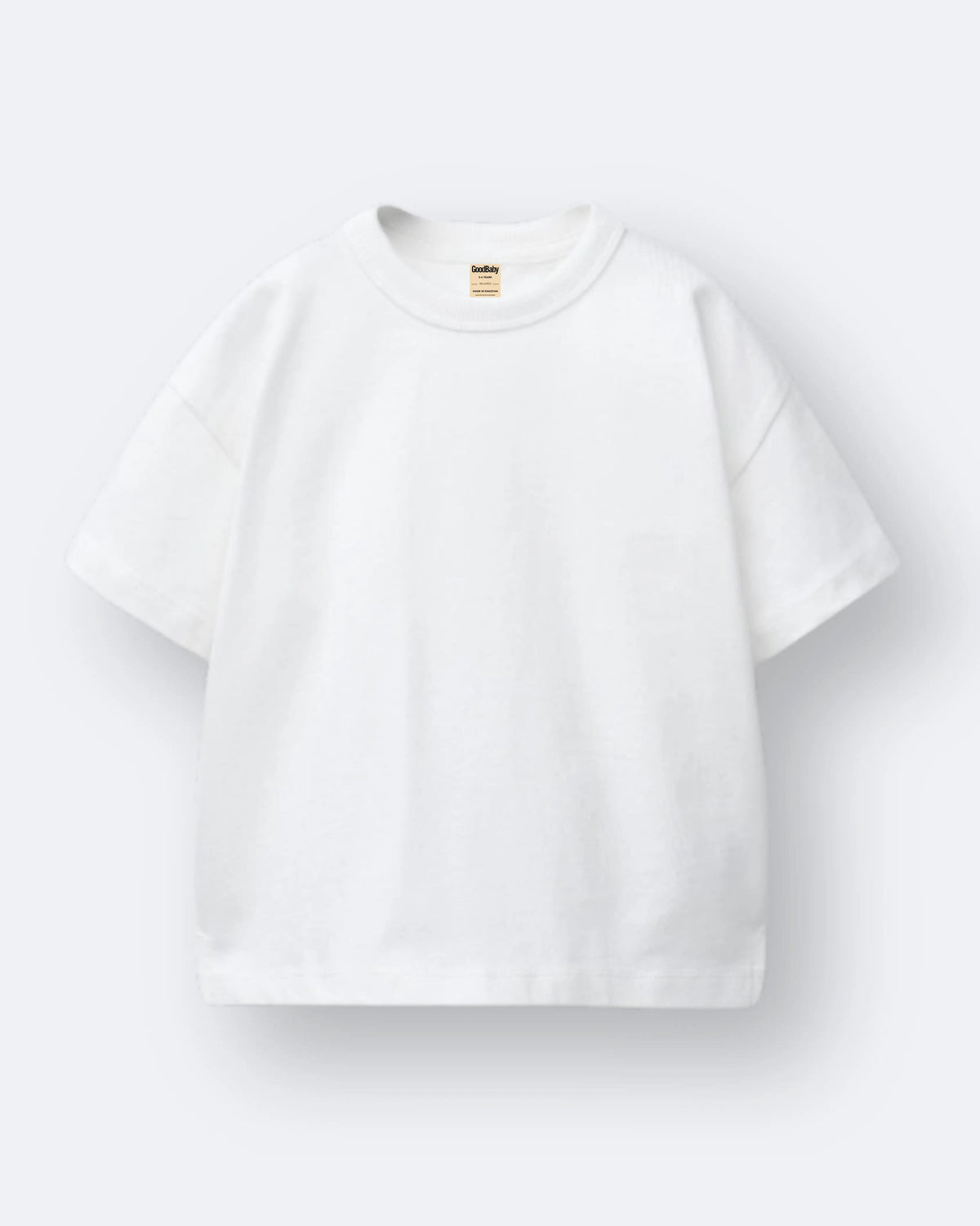 Premium cotton oversized t-shirt with crochet pocket