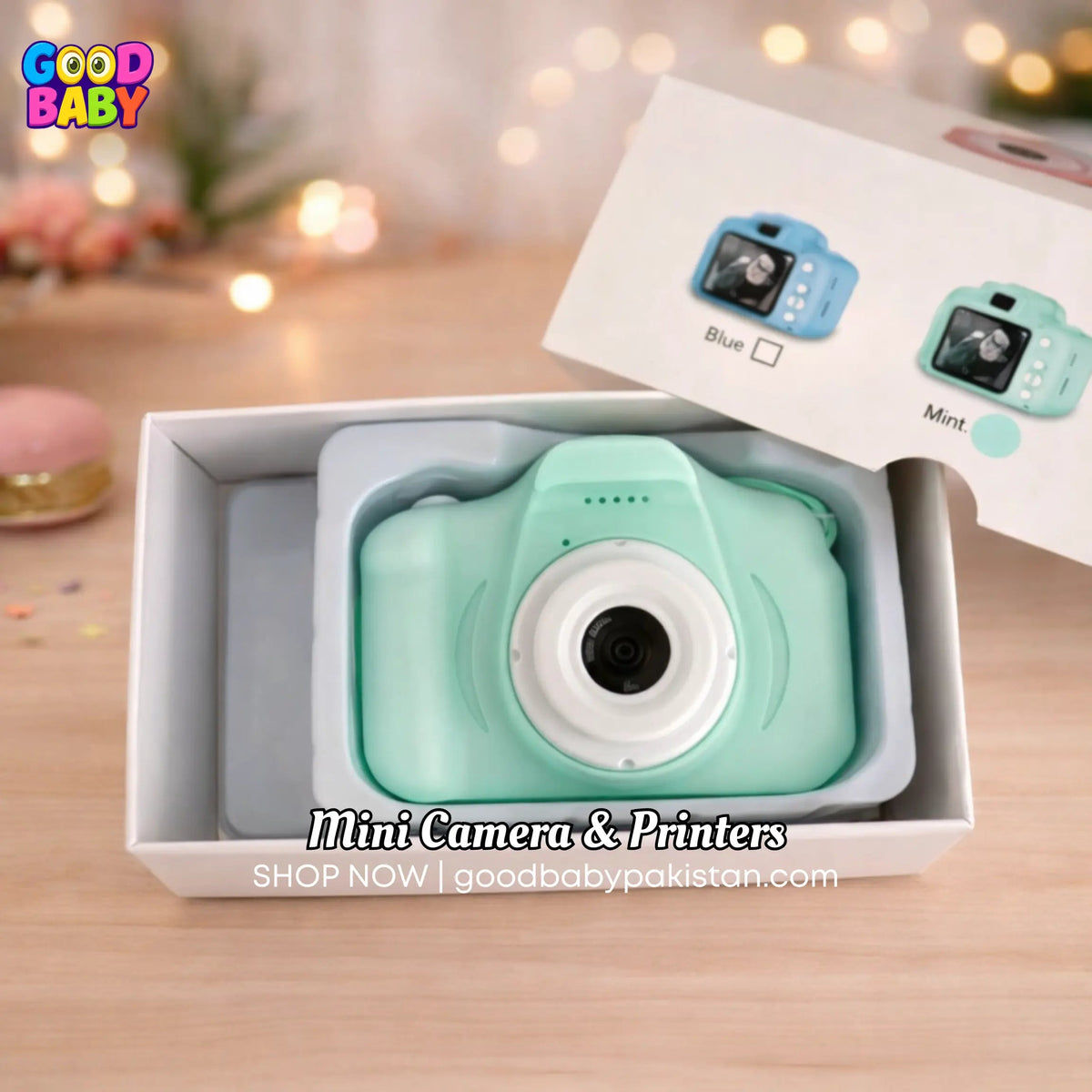 Rechargeable kids camera toy with HD screen