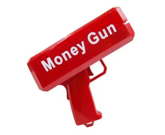 Red Money Blaster Toy for events – ToysWalaPK
