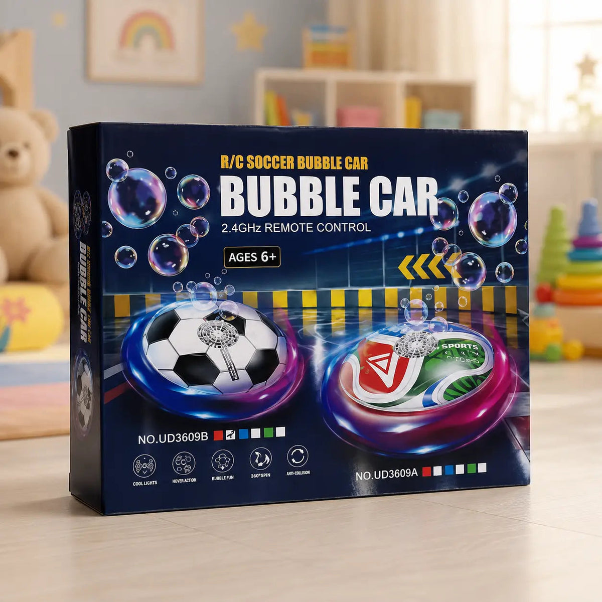 Remote control football toy for kids