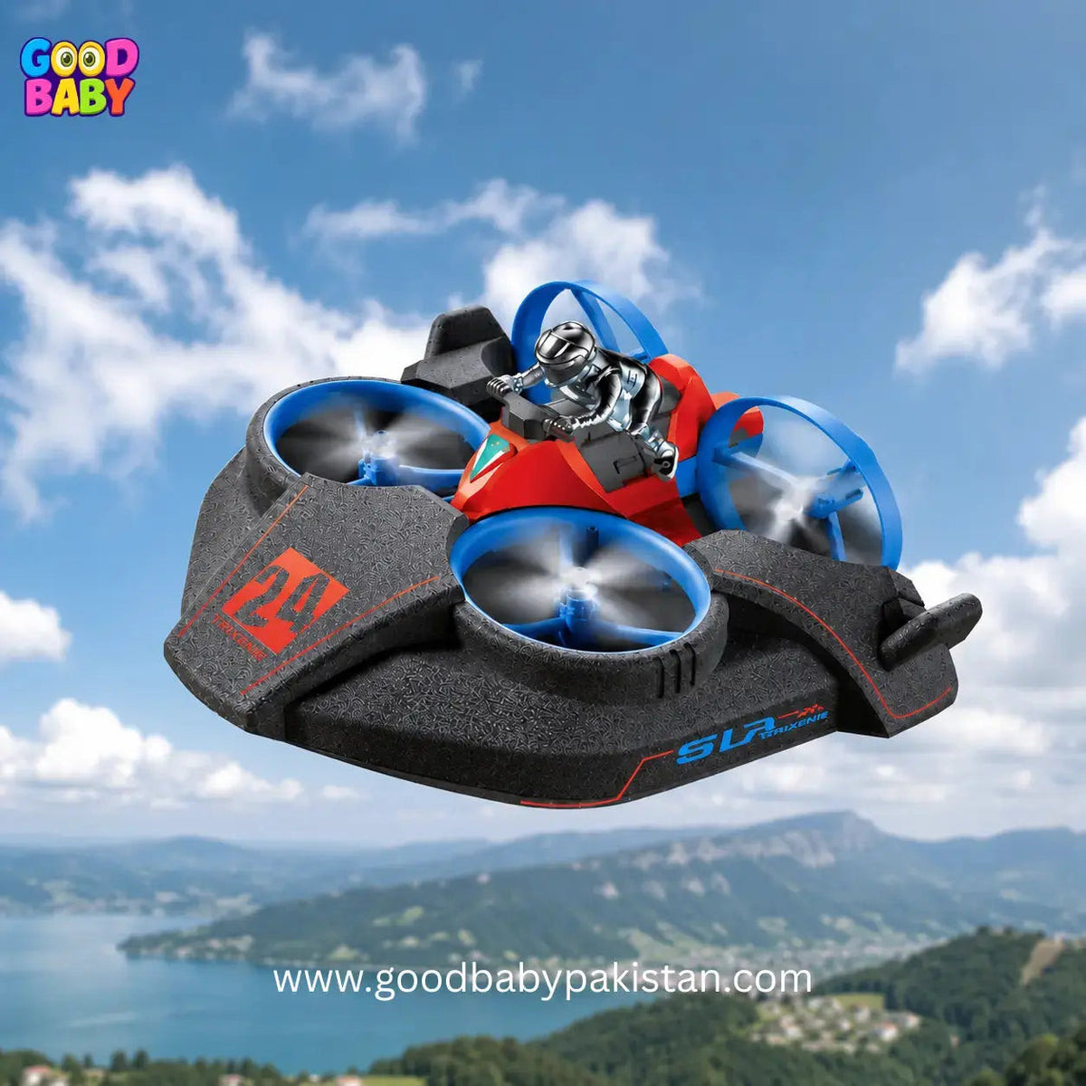 SLA Trixenie drone style toy with pilot design