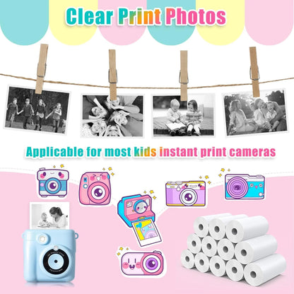 Safe thermal paper for kids photography