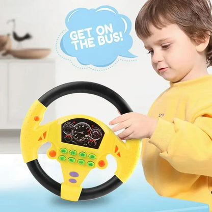 Toy Steering Wheel with Music and Car Sounds