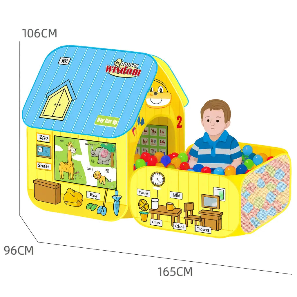 “Vibrant multicolor play tent for children indoor outdoor”