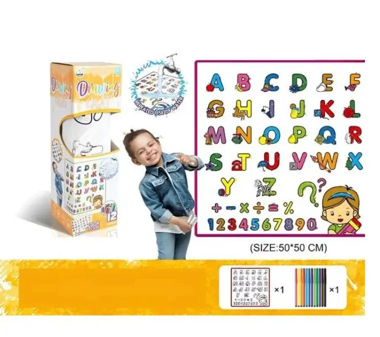 Kids Art Drawing Mat Set – Mess Free Fun ToysWalaPK