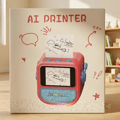 Pretend play printer camera toy