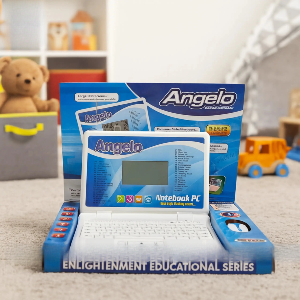 Angelo English Learning Laptop for Kids – 40 Educational Activities ToysWalaPK