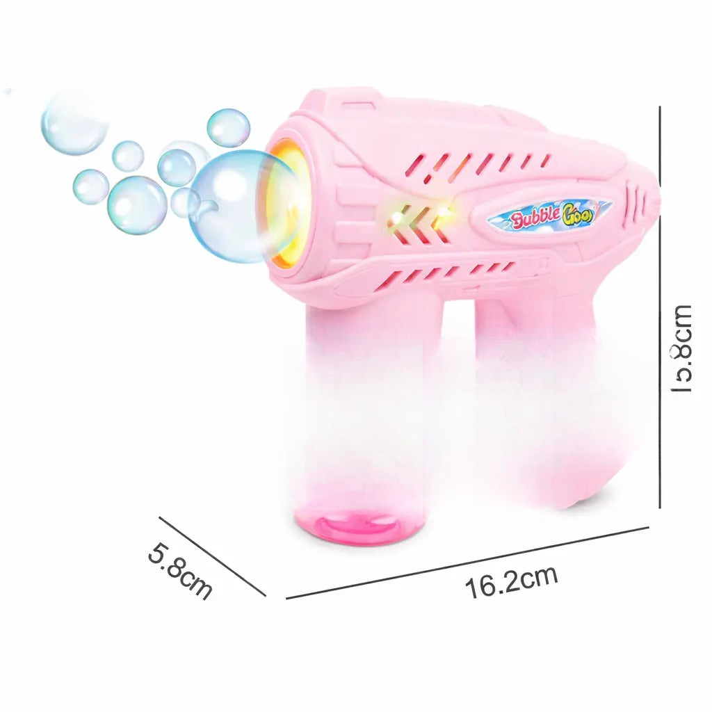Outdoor bubble gun for kids