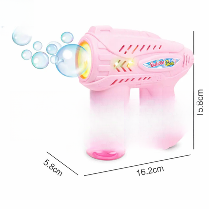 Outdoor bubble gun for kids