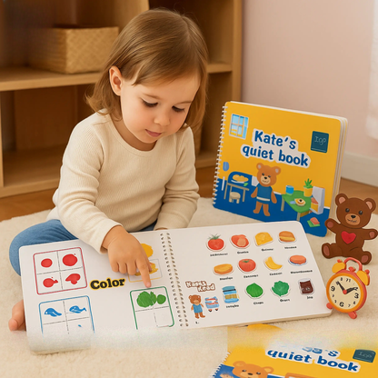 Montessori Baby Busy Book for Toddlers Learning – ToysWalaPK