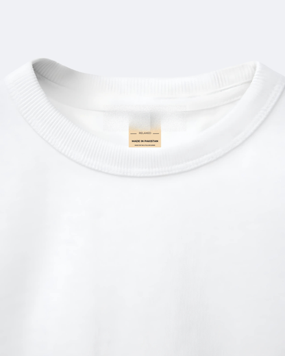 Heavyweight cotton shirt with crochet pocket