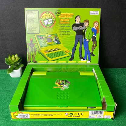 ben 10 learning laptop toy ToysWalaPK