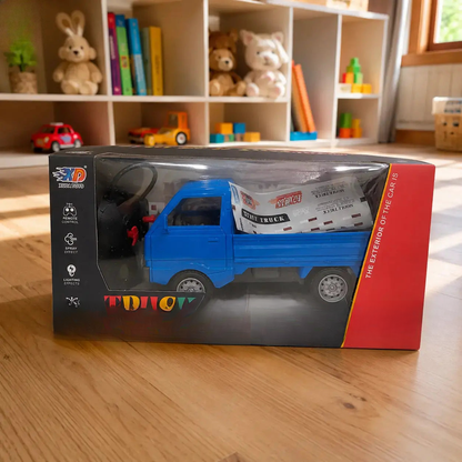 RC pickup truck toy with black controller