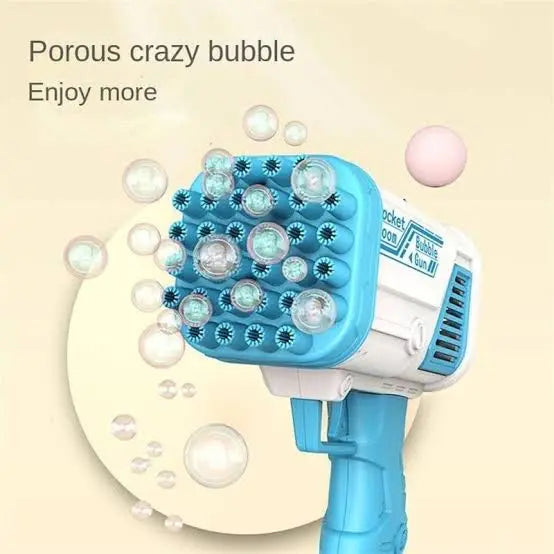 "Kids Electric Bubble Gun with Non-Toxic Materials, Lightweight and Easy to Use, High Bubble Output"