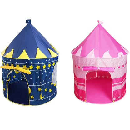 Kids' Magical Castle Play Tent: Portable Indoor Outdoor Adventure House
