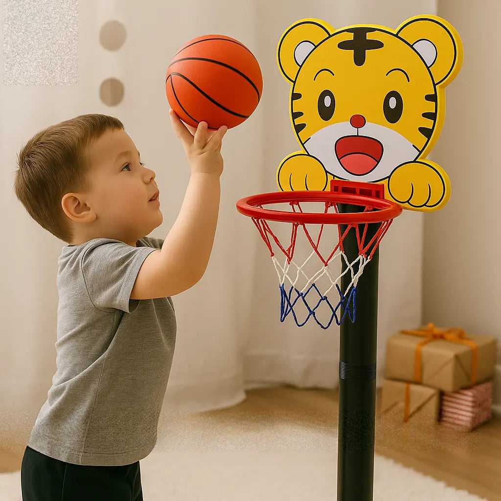 Lion cartoon basketball board for kids