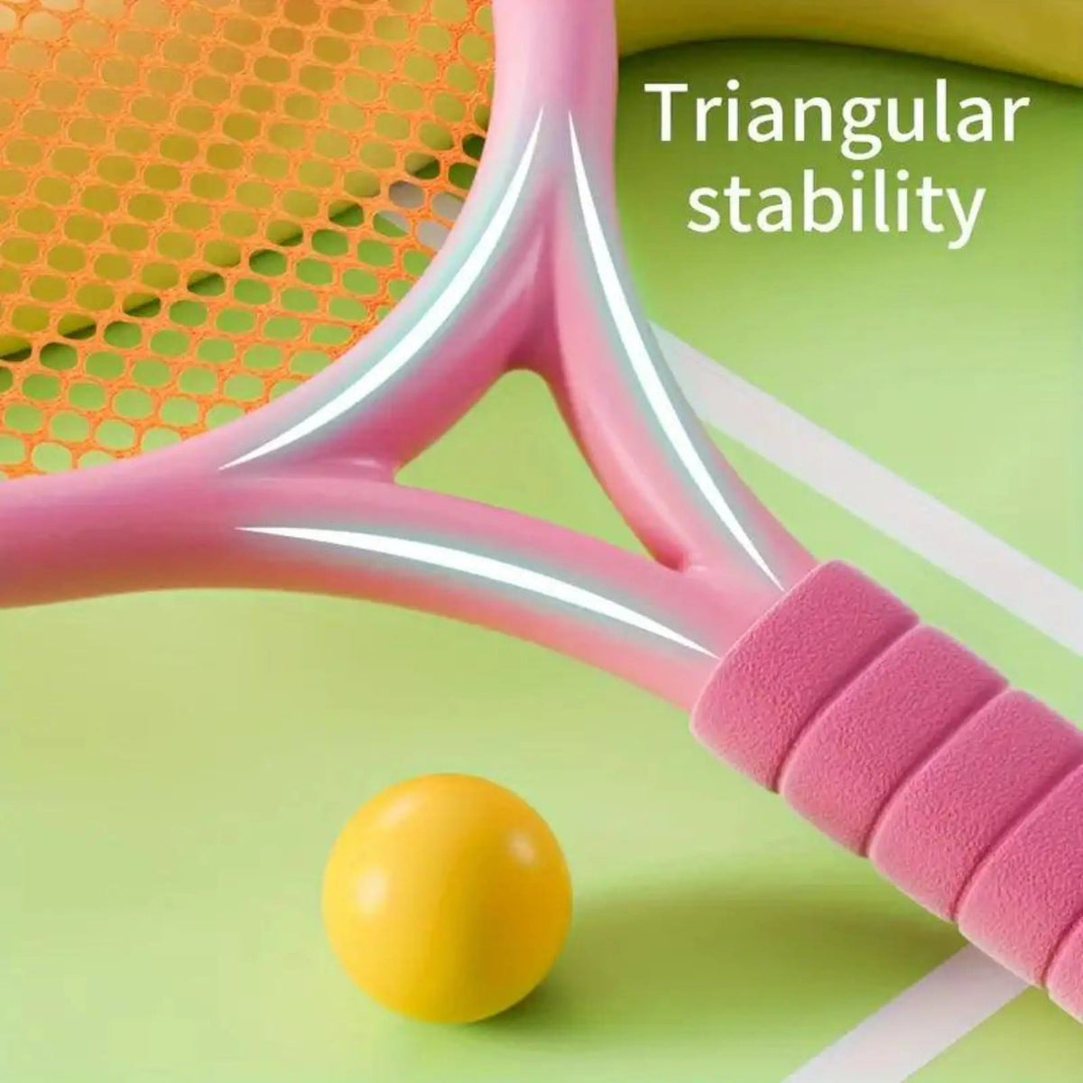 children outdoor tennis toy set