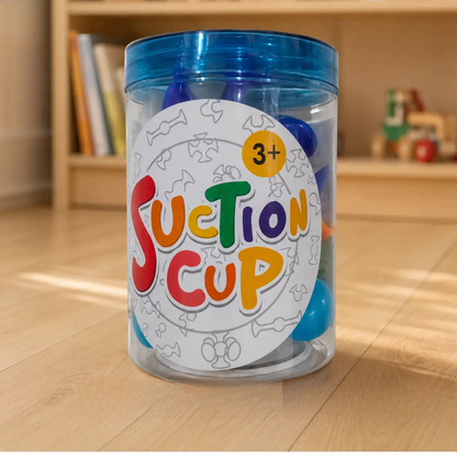 Creative suction cup educational toy