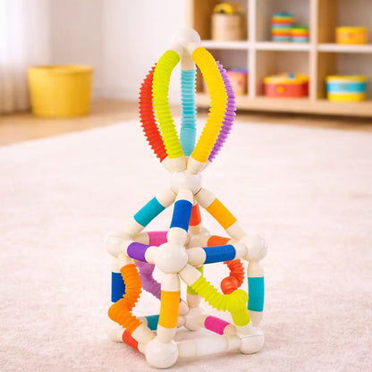 colorful magnetic construction toy for kids
