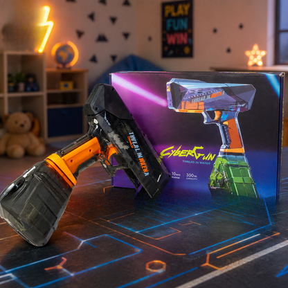 Kids Cyber Water Blaster with 300ml Capacity and Long Range