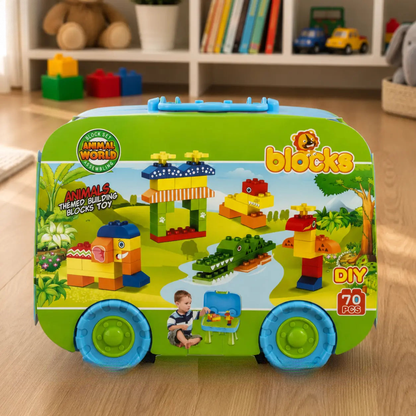 DIY Briefcase Blocks Table Set in Pakistan