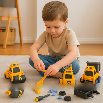 DIY Truck Building Set for Kids – Construction Toy ToysWalaPK