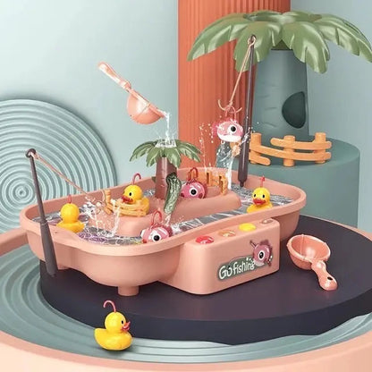 educational magnetic fishing game for toddlers and young kids