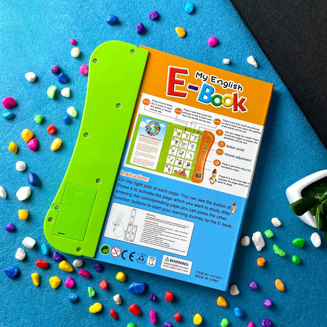 Kids Touch-to-Learn English E-Book with Audio