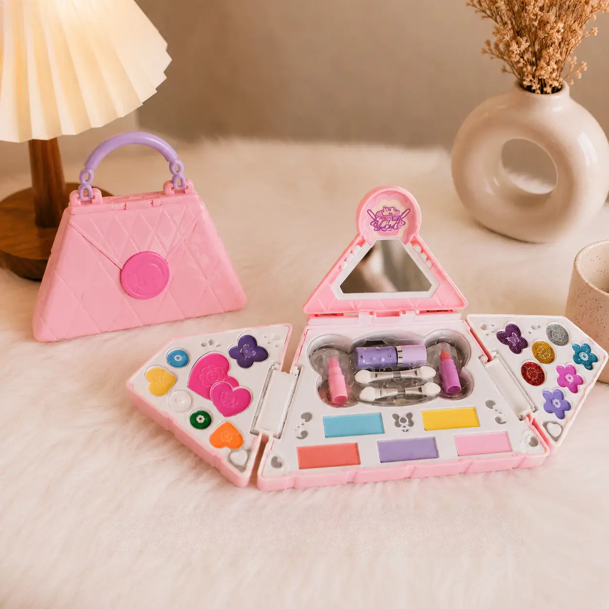 Pink Kids Makeup Case Toy