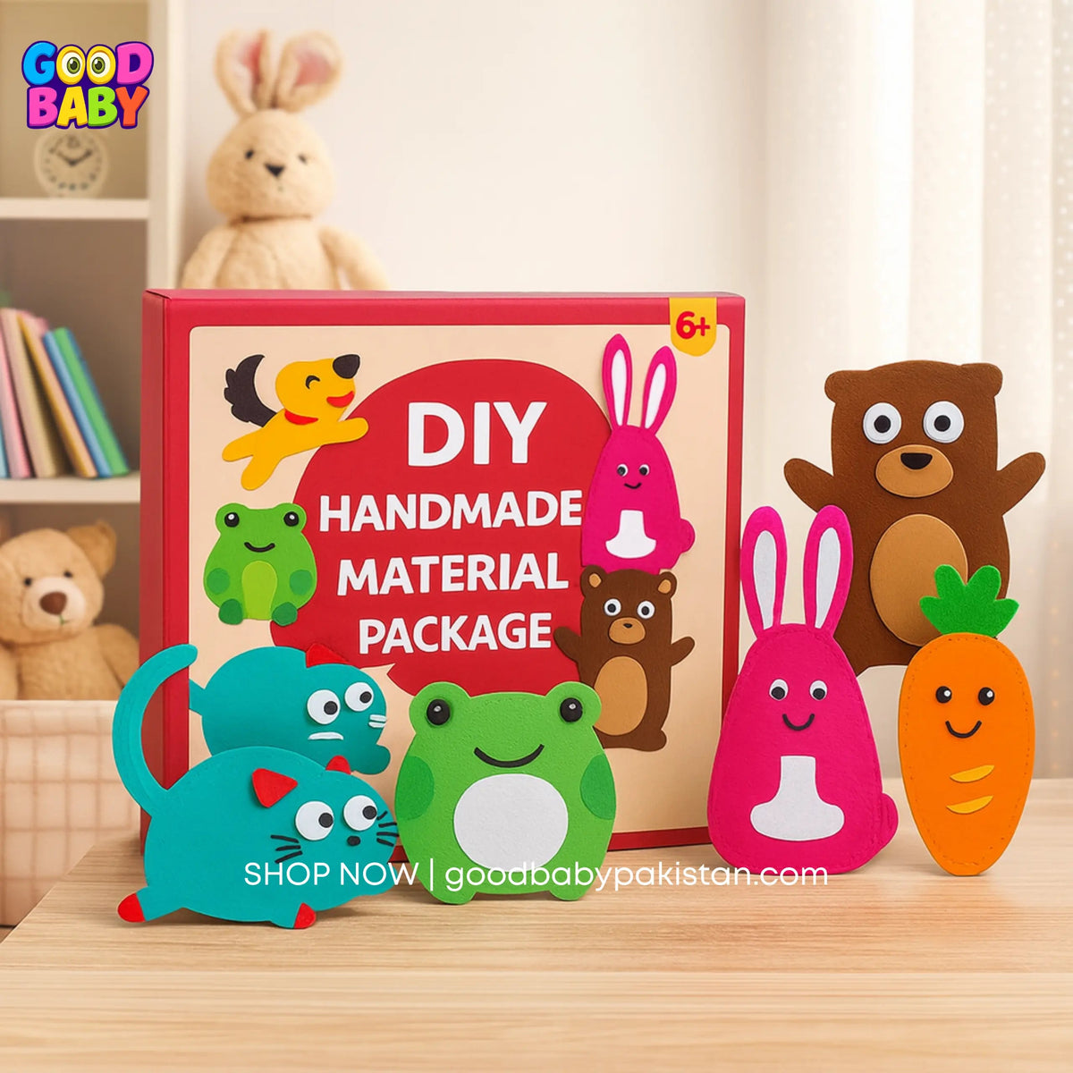 felt craft sewing kit for children