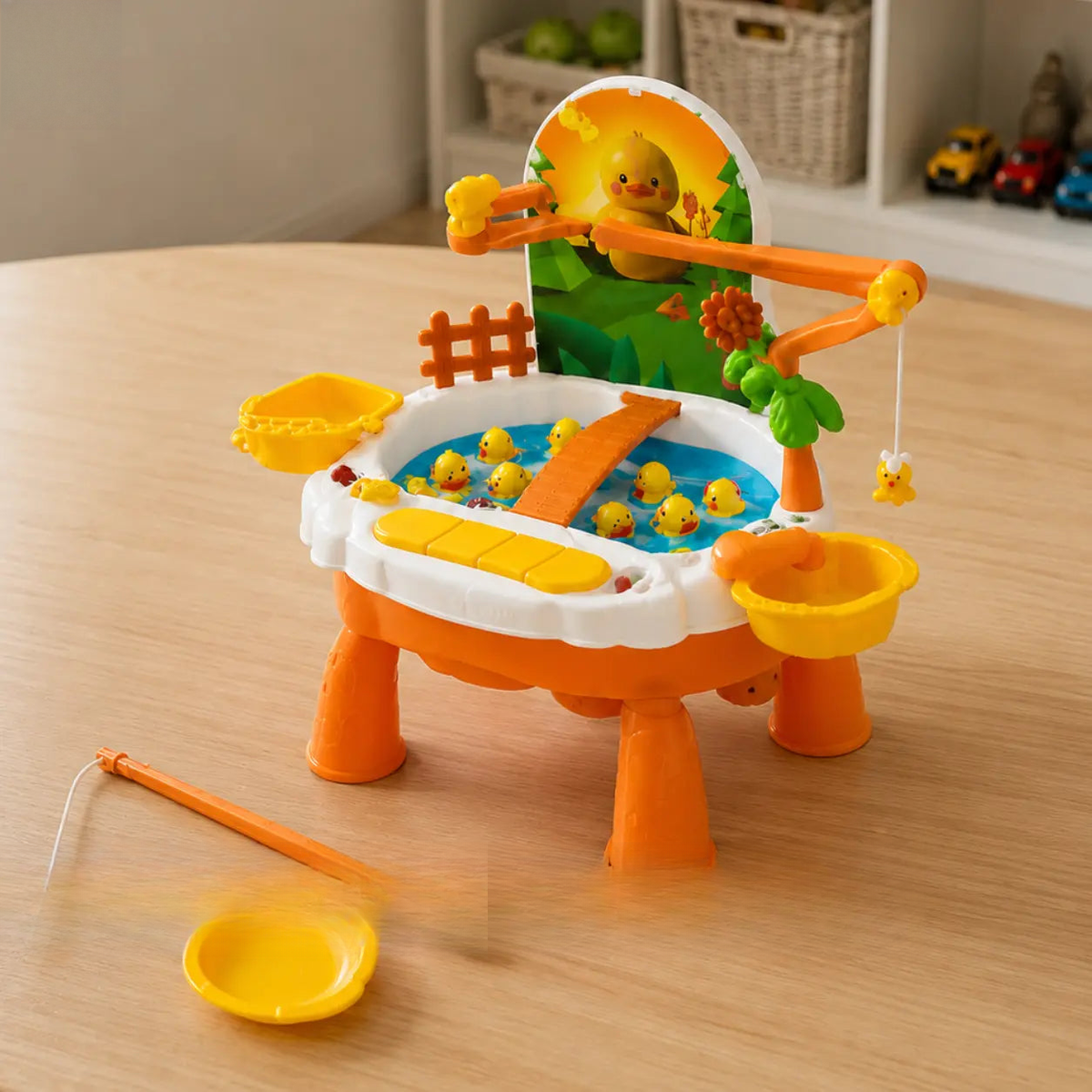 Happy Fishing Water Game Set for Kids with Table & Duck in Pakistan