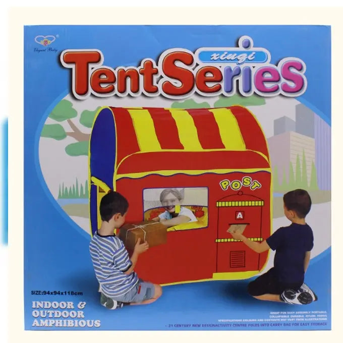 imaginative play tent supermarket design