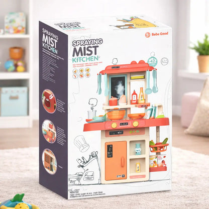 interactive kitchen toy for children with lights and sound