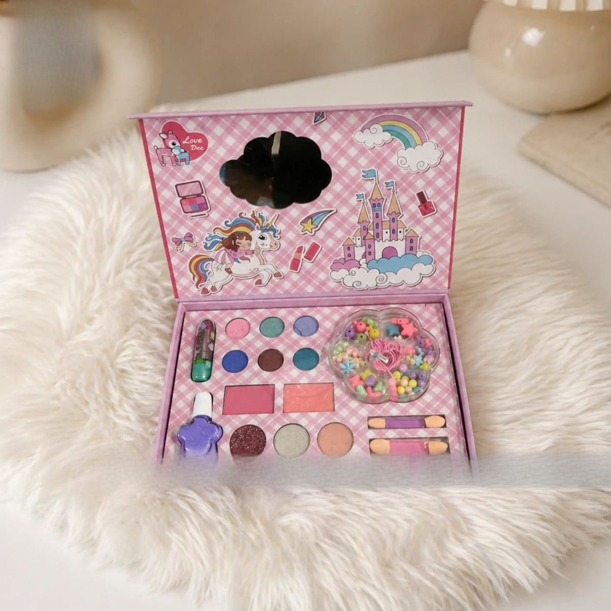kids cosmetics set washable makeup toy girls