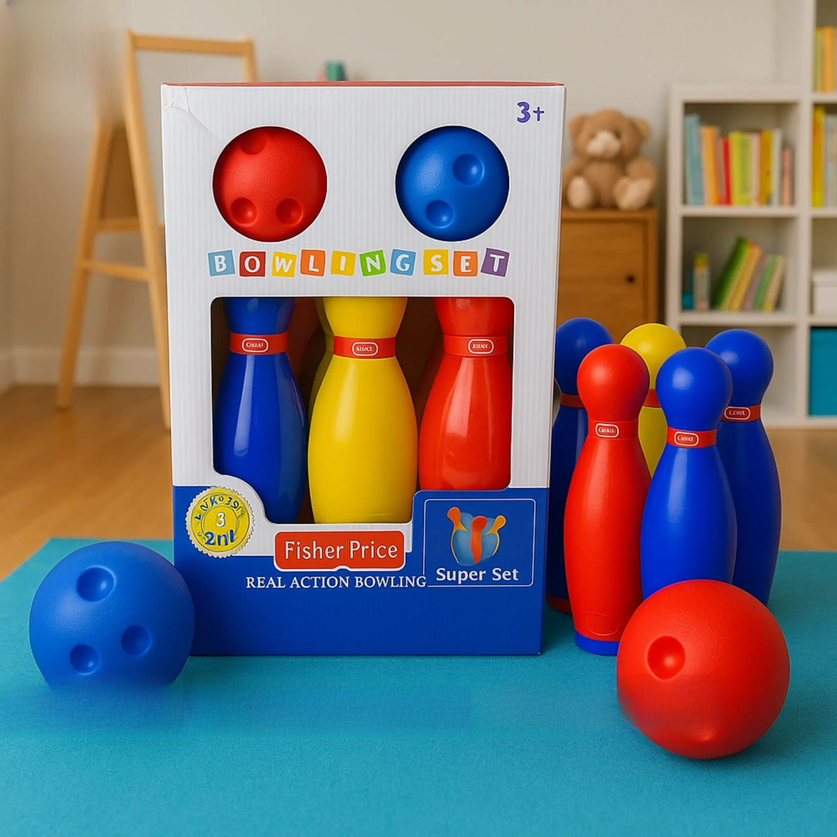 Kids Bowling Play Set – Indoor & Outdoor Toy ToysWalaPK