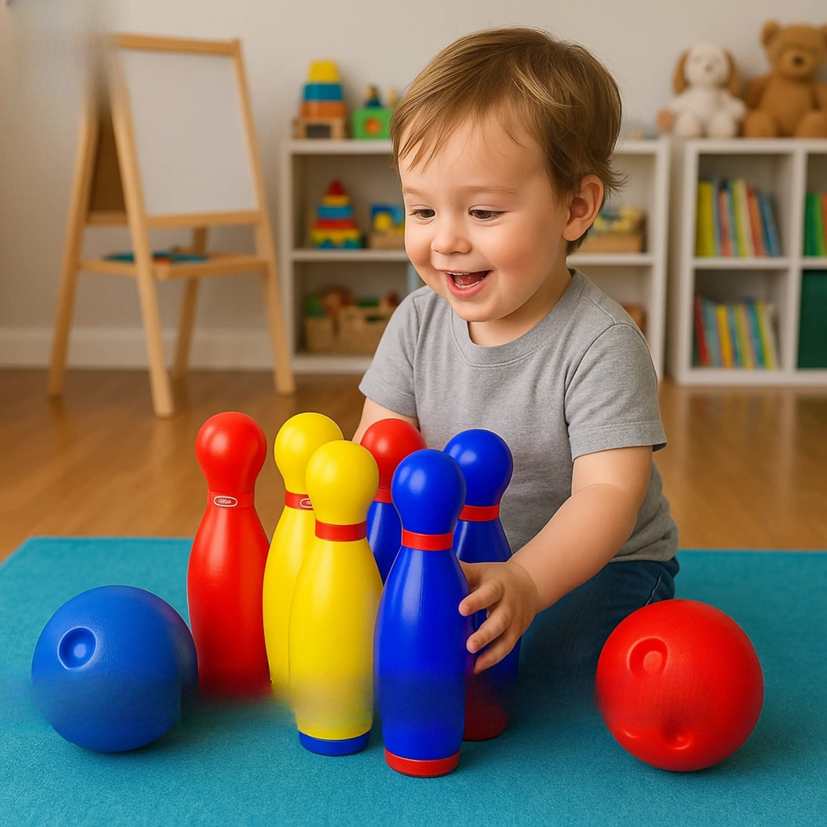 Kids Bowling Play Set – Indoor & Outdoor Toy ToysWalaPK